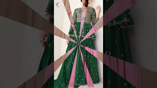 Top Peplum Dress Designs  Peplum Lehenga designs 2023  Short Frock Designs For Girls [upl. by Ahsikym]