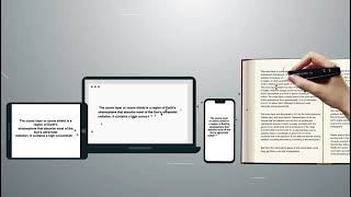 Scanmarker Reader empowers your ability to read learn and understand printed text at home and away [upl. by Setarcos]