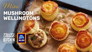 Vegetarian Mini Mushroom Wellingtons [upl. by Ihsar]