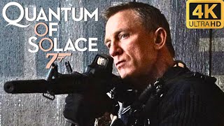 JAMES BOND 007 QUANTUM OF SOLACE  ENDING 4K 60 FPS [upl. by Bernardine]