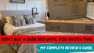 Dusk Bed Review  THE TRUTH Ascot King Size Ottoman Bed  Complete Assembly Easy Guide [upl. by Ahsener]