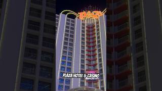 Plaza Hotel amp Casino lasvegas vegas vegasbaby hotel casino travel vacation fremontstreet [upl. by Akcimat]