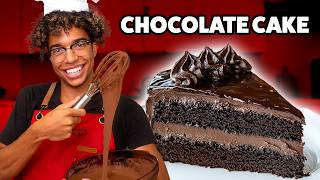 My FAMOUS Chocolate Cake Recipe  Moist Fluffy and Super EASY [upl. by Henke129]