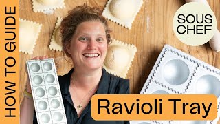 Mastering Homemade Ravioli With A Ravioli Tray Stepbystep Guide ravioli pastamaking [upl. by Ahsenyl]