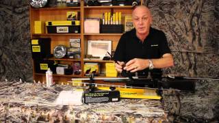 Cleaning a Tikka rifle using the MaxClean Ultimate Bore Guide [upl. by Davena408]