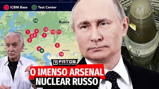 Qual o tamanho do arsenal nuclear russo e qual seu poder de destruição [upl. by Edmund950]