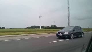 BMW 535D E60 390hp JS PERFORMANCE by MPE VS Golf 5 GTI 350hp [upl. by Thordia]