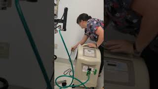 Anesthesia Machine Oxygen Concentrator Hookup [upl. by Gwenore297]