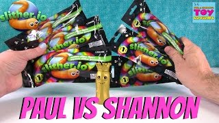 Paul vs Shannon Challenge Revenge Of Slitherio Edition Blind Bag Opening  PSToyReviews [upl. by Ihtraa]