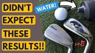 This Shocked Me Wet Ball Testing Ping i500 Iron VS Titleist T200 Iron [upl. by Sylvie]