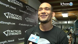 Yancy Medeiros says hes ready to represent at UFC on ESPN 1 against Gillespie [upl. by Tris]