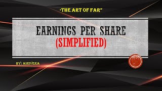 EARNINGS PER SHARE [upl. by Rendrag]