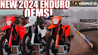 NEW 2024 OEM ENDURO BIKE PACK IN MXBIKES IS HERE AND ITS INSANE [upl. by Bullis]