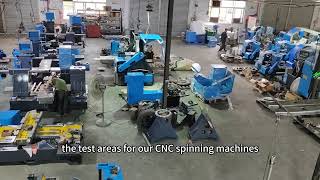 CNC spinning machine assembly workshop [upl. by Joyce114]