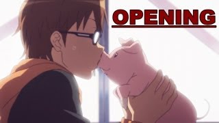 銀の匙 Gin No Saji  Silver Spoon  Kiss You  Opening 1 Full With Lyrics [upl. by Demy]