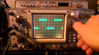 Tektronix 468 Startup [upl. by Zamora]