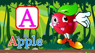 a for apple b for ball  1267  abcd rhymes  phonics Songs  abc alphabet meaning  Gonumonu tv [upl. by Atived868]