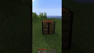 How to Craft Dispenser in Minecraft shorts [upl. by Yellhsa495]