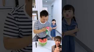 kem dưa hấu fake 😂shorts funny [upl. by Noraa]