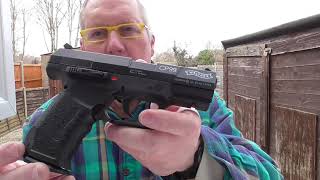 UMAREX WALTHER CP99 PISTOL OUTDOOR REVIEW 25022023 [upl. by Bruckner]