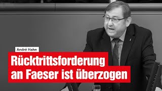 Rücktrittsforderung an Bundesministerin Faeser überzogen [upl. by Nner]