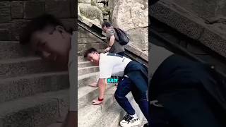 7000 Steps to Heaven The Ultimate Mount Tai Challenge shorts [upl. by Dnomal341]