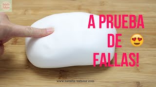 👍🏻Cómo hacer FONDANT PROFESIONAL a prueba de Fallas  Natalia Salazar [upl. by Lenox]