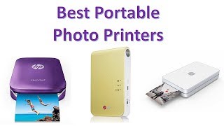 Best Portable Photo Printers  Top 9 Instant Photo Pinters 2020 Update [upl. by Eppilihp]