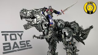 WeiJiang Grimlock amp Small Optimus Prime Transformers Movie Series KO SS07 Animal Dinosaur Robot Toys [upl. by Charmian]