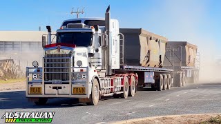 Australian Kenworth Road Train Compilation 4 [upl. by Geis]