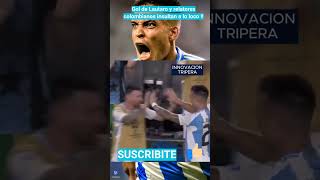 Gol de Lautaro Martínez Relatores colombianos insultan Final Copa américa 2024 Argentina Colombia [upl. by Brandtr]