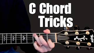 5 Easy C Chord riffs to sound like a pro a guitar lesson [upl. by Noah687]