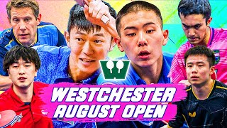 WestChester Table Tennis Center August Open Highlights FT Eric Jouti Koyo Kanamitsu Yiran Wu 4K [upl. by Delisle203]