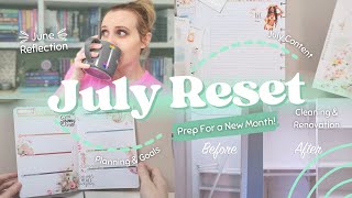 July Reset  Plan With Me June Wrap Up amp July Plans [upl. by Giffy304]