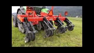 DeutzFahr 6190 TTV and Kuhn 4830 Subsoiler chisel plough [upl. by Alejandrina866]