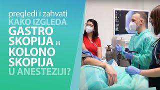 Poliklinika Amruševa Kako izgleda gastroskopija i kolonoskopija u anesteziji [upl. by Aerdnaeel]