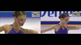 Чемпионка России Anna Shcherbakova FS GPF vs Russian Nationals  Анна Щербакова ПП ЧР Финал ГП 2019 [upl. by Silvio]