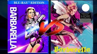 FULL UNCUT VERSION BARBARELLA 1968 4K ULTRA HD VS BLURAY [upl. by Vel524]