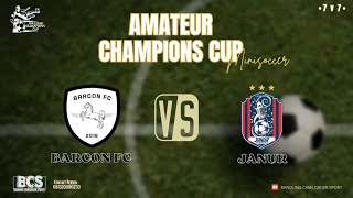 BARCON FC v JANUR ▶️ match 11 •AMATEUR CHAMPIONS CUP• 8 dec 2024 [upl. by Akkeber]