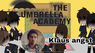 •younger umbrella academy react to klaus angst dave•part 1gacha club [upl. by Ynehpets]