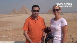 STAFA REISEN Video Kairo und Pyramiden von Gizeh Ägypten [upl. by Nitz466]