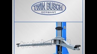 Twin Busch 9000 Lb 2 Post Auto Car Truck Lift [upl. by Leatri]