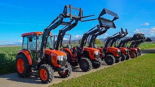 Kubota B1 B2 und L1 Kleintraktoren mit Frontlader [upl. by Hteboj759]