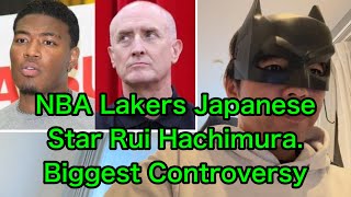 Rui Hachimura Japanese NBA Star playing for Lakers has criticized national team of Japan [upl. by Leinod]