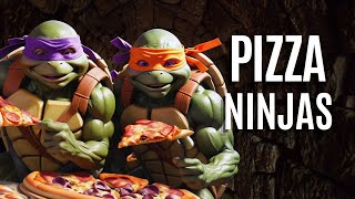 Classic Teenage Mutant Ninja Turtles 1990 Iconic Pizza Dude Scene 🍕🐢 [upl. by Atikin673]