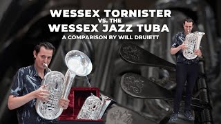 Wessex Tornister Tuba and Jazz Tuba Comparison by Will Druiett [upl. by Divd]