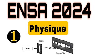 Correction ENSA 2024  Physique  Partie 1 [upl. by Lyrad]