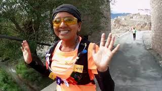 LADAKH FULL 42KM MARATHON 2018  GUNJAN KOLI [upl. by Petty]