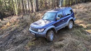 4x4 offroad Nissan Patrol Y61 28 30 vs Toyota Land cruiser 90 KZTe short vs long in trial 4K [upl. by Hutchings944]