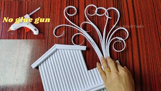 Recycle Waste Paper to Decorate Our HomeKey Holders IdeasHome Wall Decorations papercraft diy [upl. by Holloway]